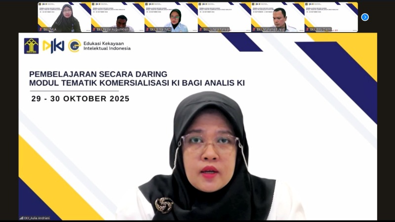 DJKI Perkuat Kompetensi Analis KI Melalui EKII