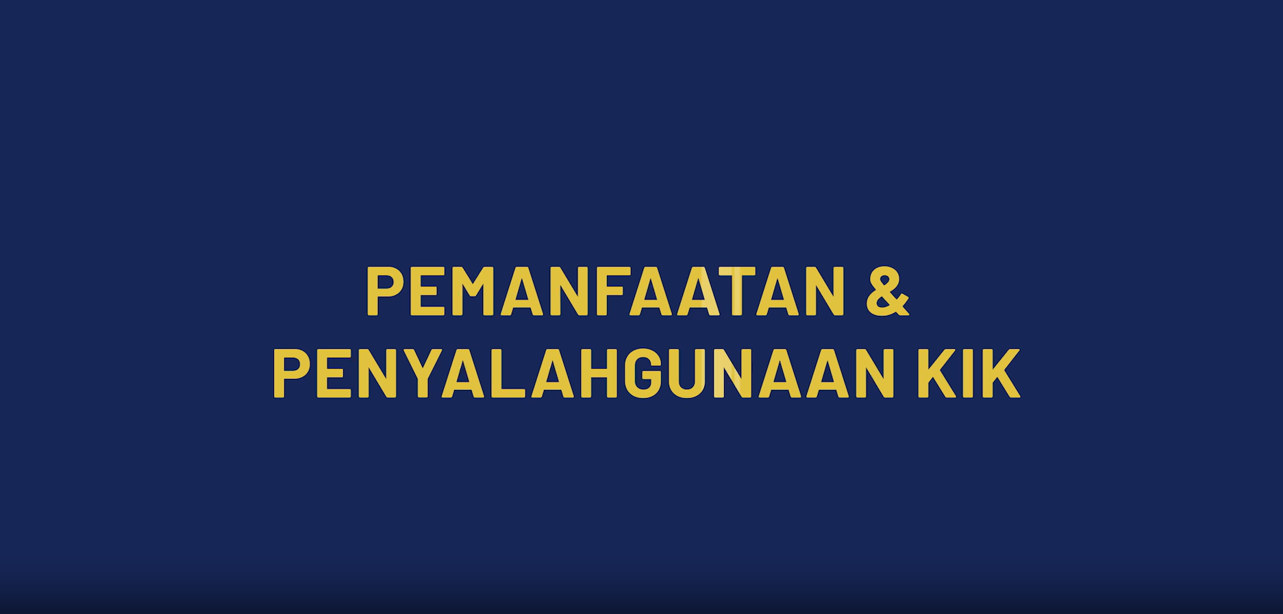 Penyalahgunaan Pemanfaatan KI Komunal