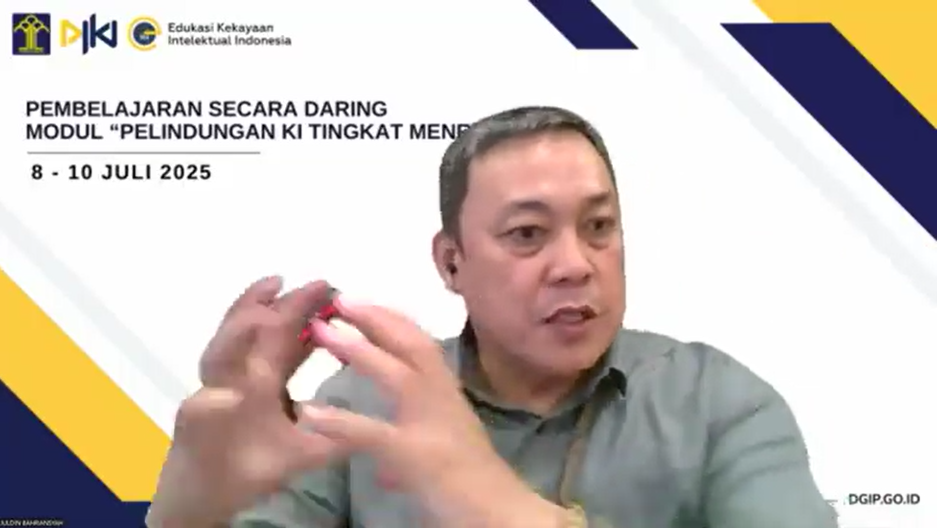 Pelindungan Kekayaan Intelektual Tingkat Menengah 8 Juli 2025