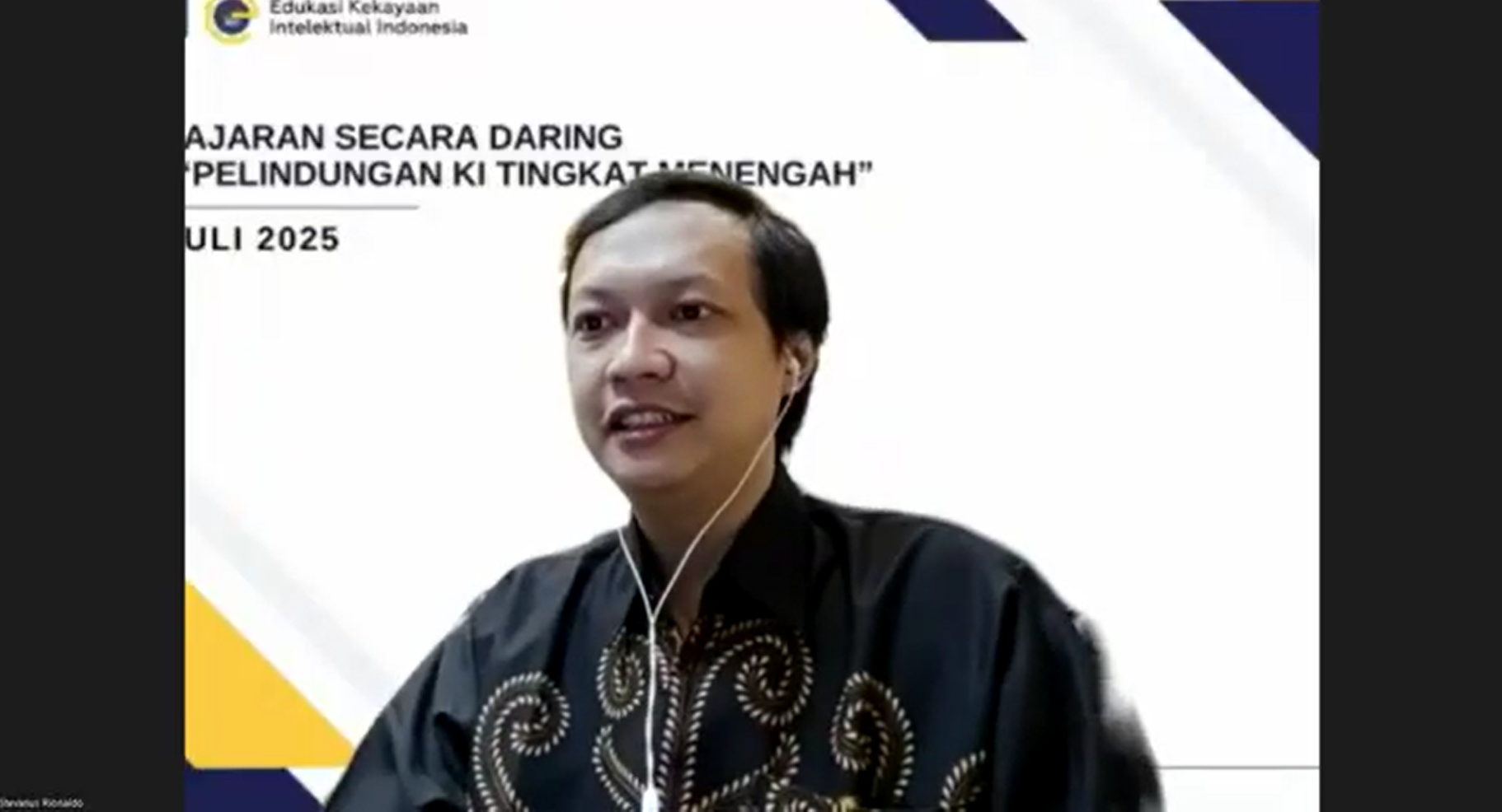 Pelindungan Kekayaan Intelektual Tingkat Menengah 10 Juli 2025