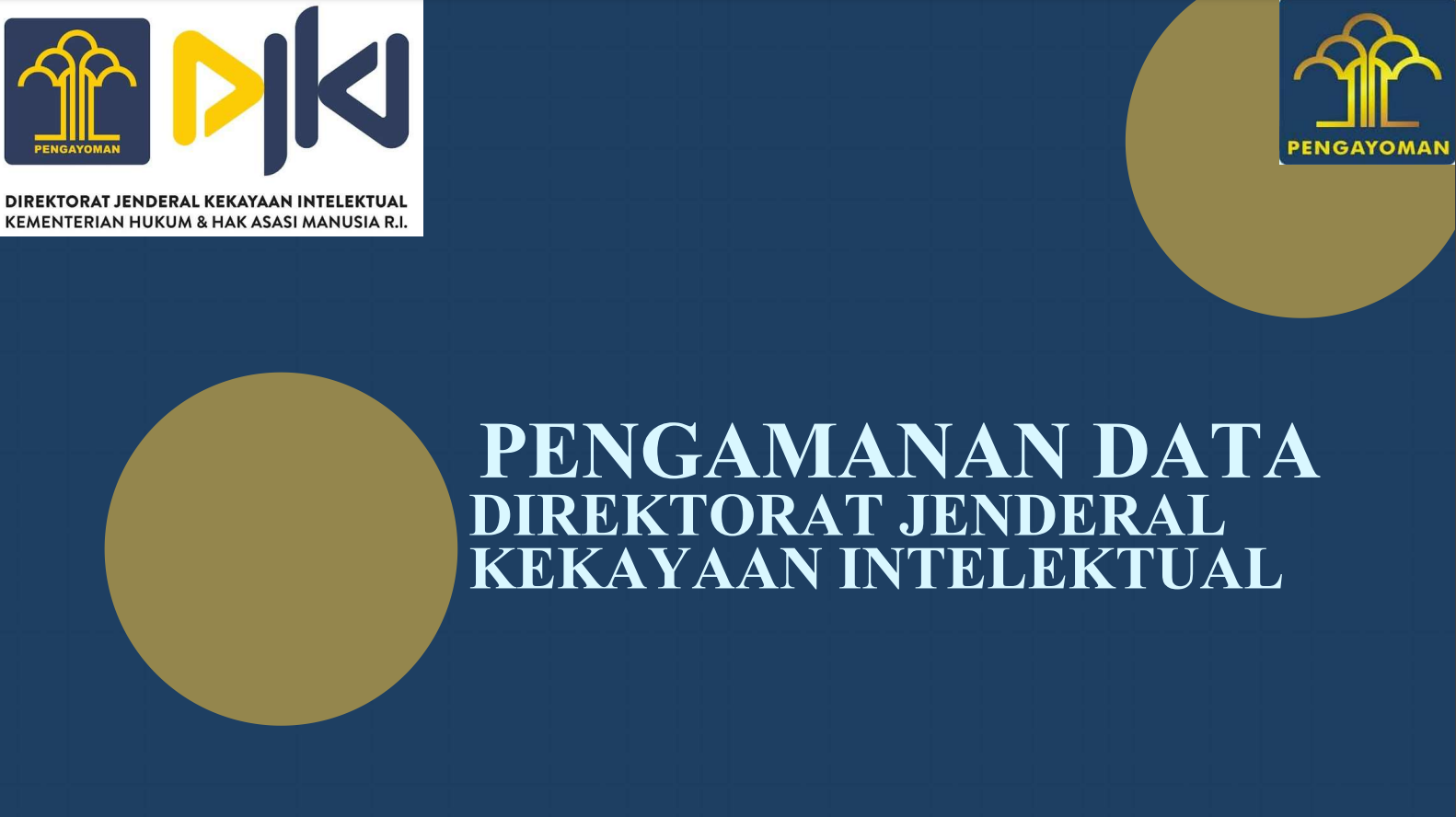 Penguatan Keamanan Data dan Informasi Pada Ditjen KI