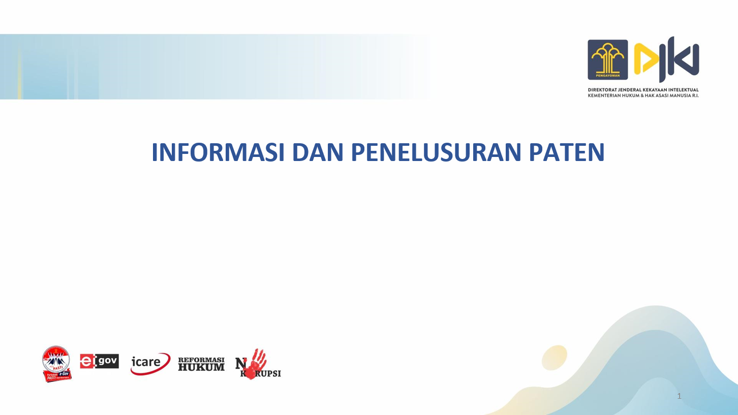 Informasi dan Penelusuran Paten